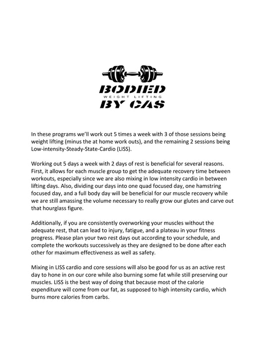 At Home Workout Guide